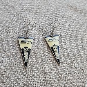 Seahawks Football fashion earrings 🏈